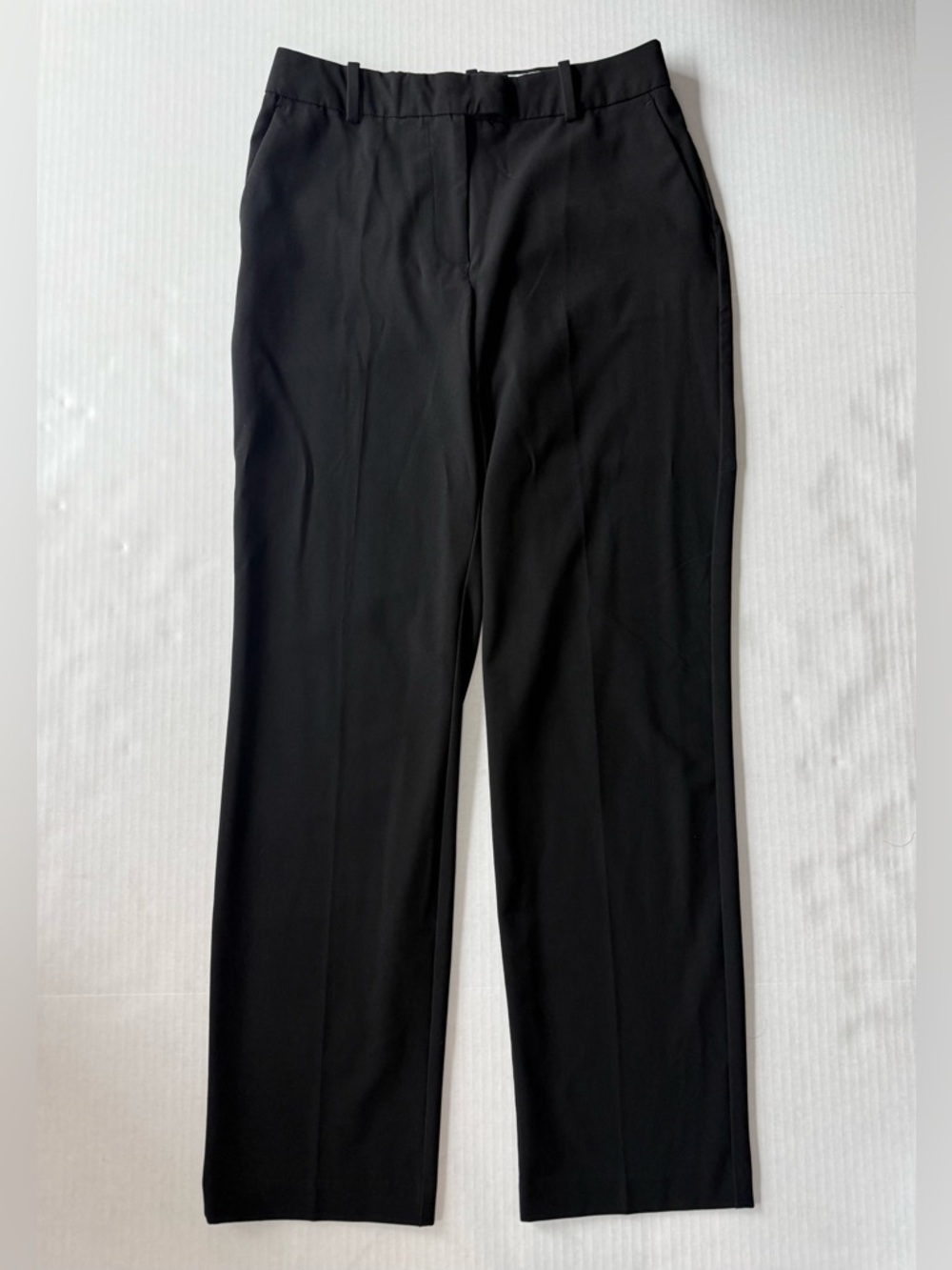 H&M Slim Fit Twill Dress Pants Black Trousers Suit Pants Size 6